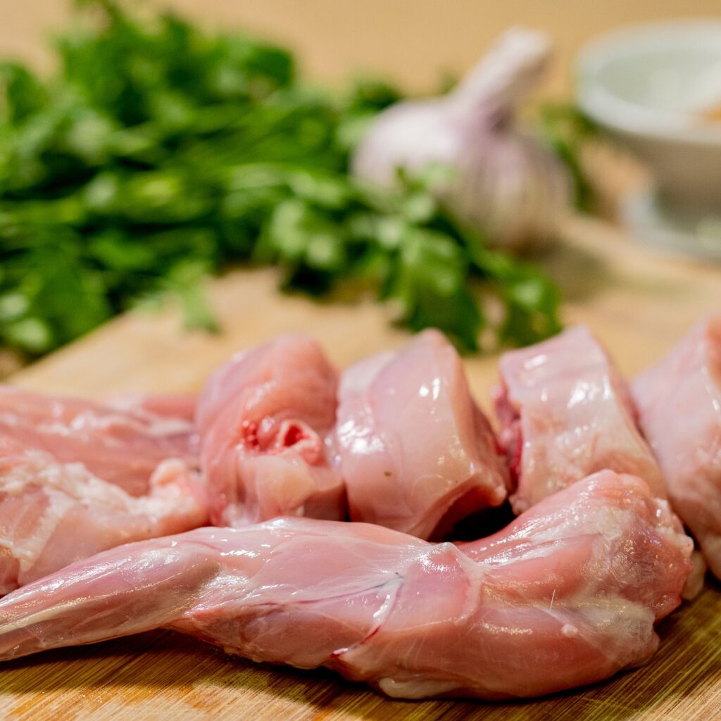 rabbit meat