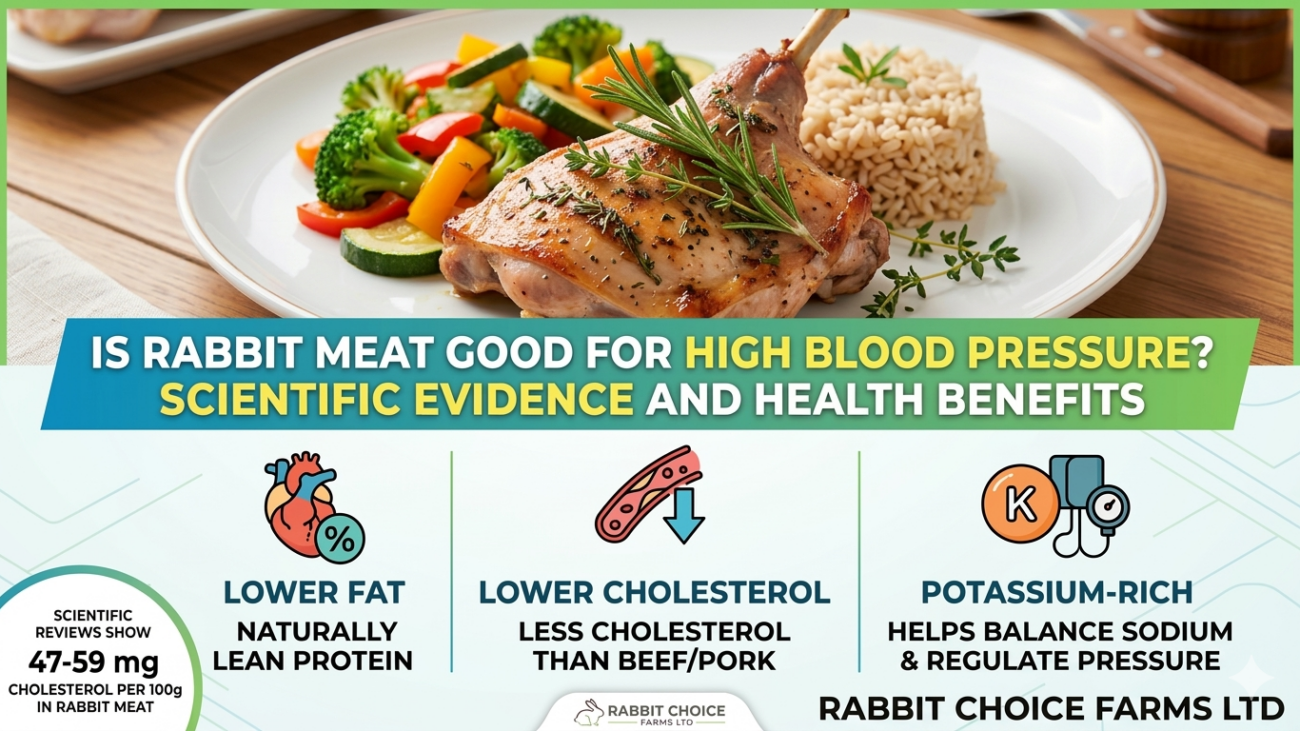 is Rabbit meat good for hypertension